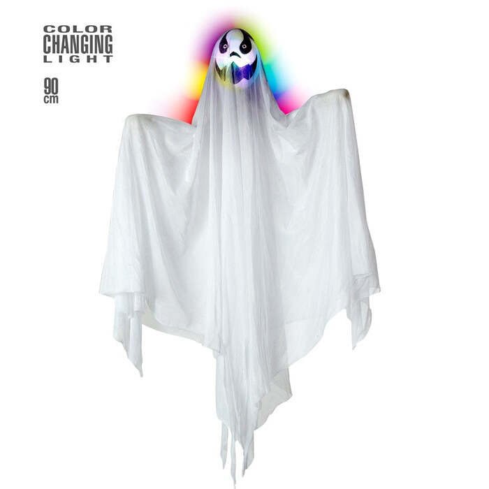 Color Changing Light Ghost 90 Cm 