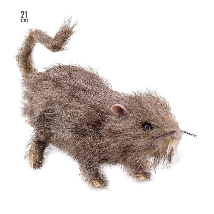 Hairy Rat 21 Cm