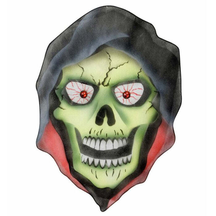 Chiffon Ghoul With Gem Eyes 40X58 Cm