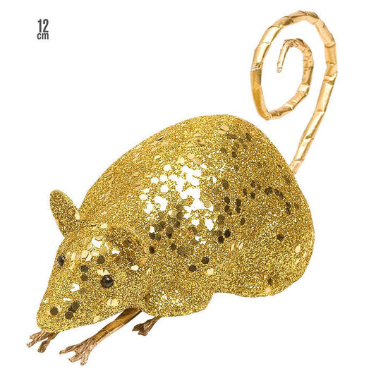 Gold  Mouse 12 Cm