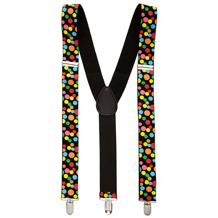 Multicolor Dots Braces