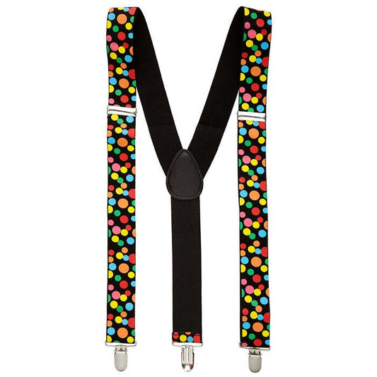 Multicolor Dots Braces