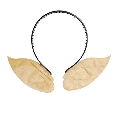 Skin Color Pointed Ears Headbandfor Witch, Elf, Alien, Etc.