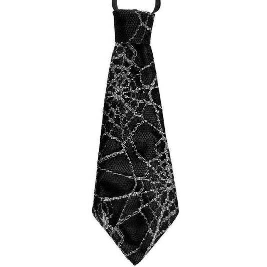 Spiderweb Necktie 27 Cm