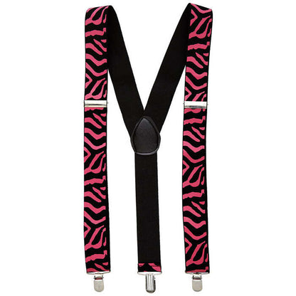 Pink Zebra Braces