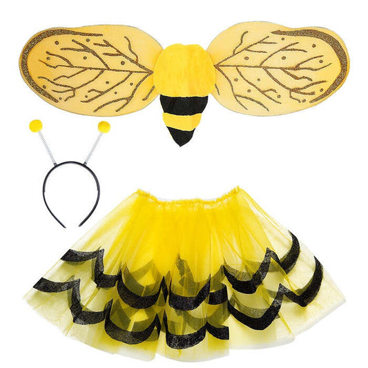 Bee Dress-Up Set  Tutu, Wings, Antennas 
