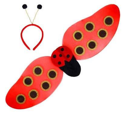 Ladybug Dress-Up Set  Wings, Antennas 