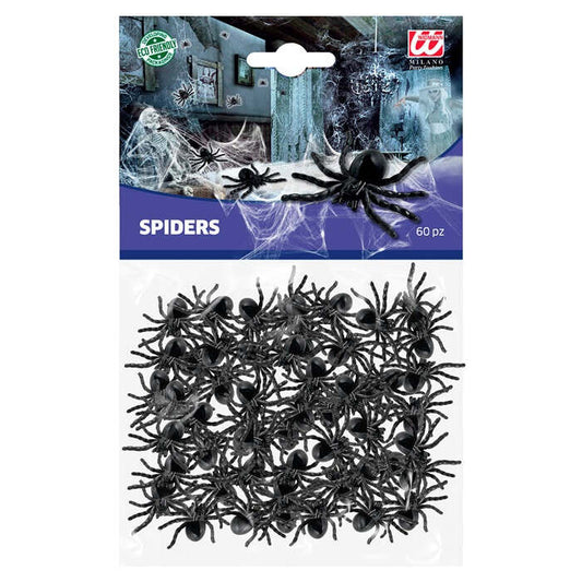 Set Of 60 Spiders