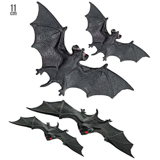 Set Of 4 Bats 11 Cm