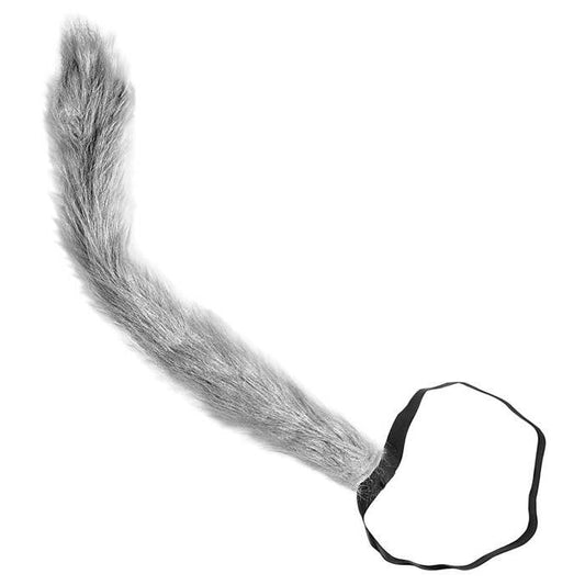 Bendable Plush Wolf Tail
