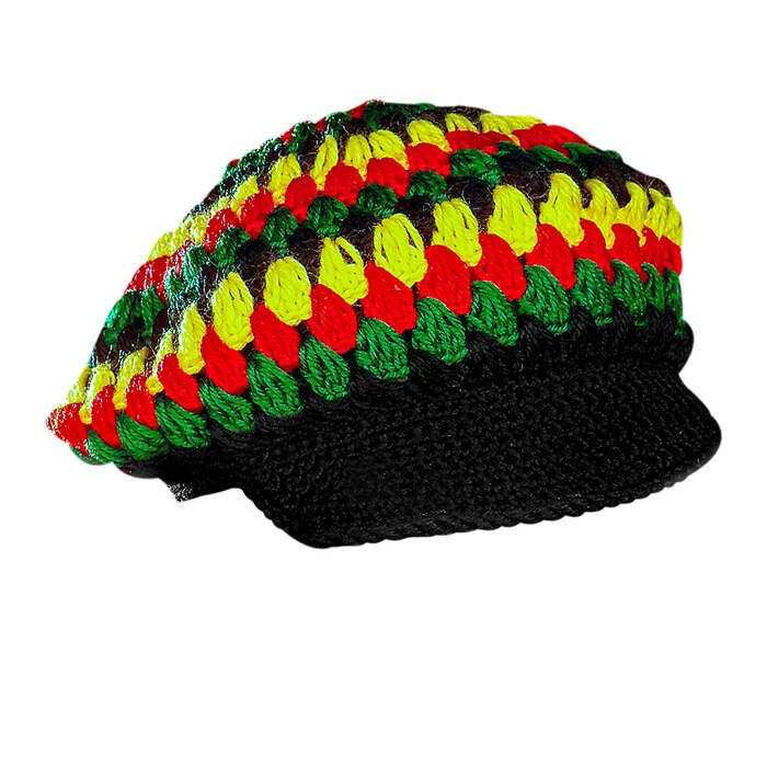 Crochet Reggae / Rasta Cap