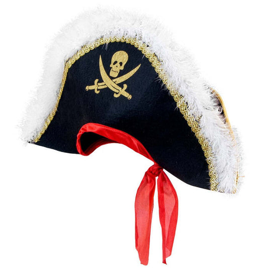 Deluxe Pirate Hat With Headband
