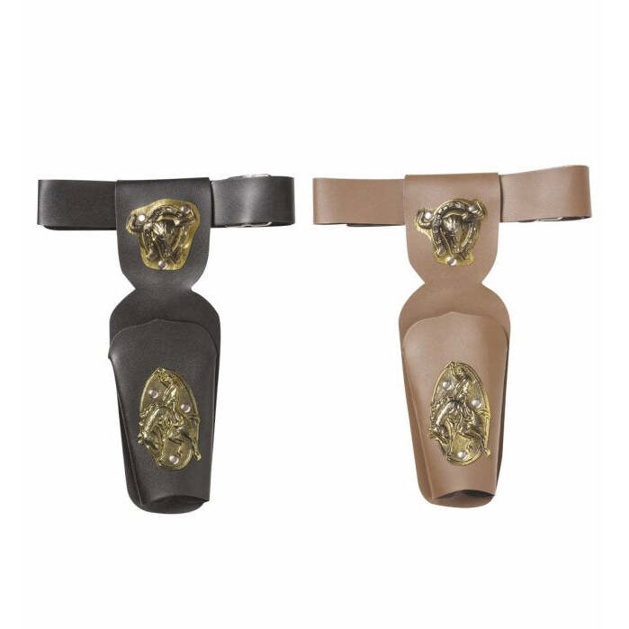 Cowboy Pistol Holster 2 Colors Ass.: 4 Black, 2 Brown
