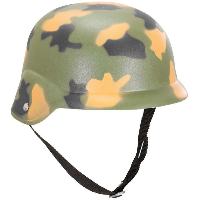 Camouflage Helmet Hard Plastic