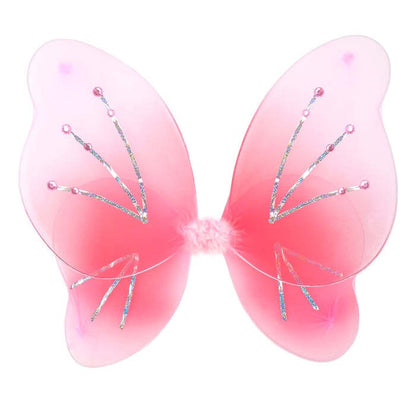 Pink  Wings With Gems 50X40 Cm