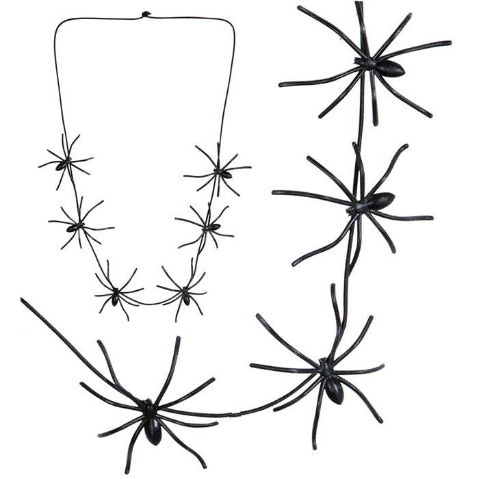 Spiders Necklace 60 Cm
