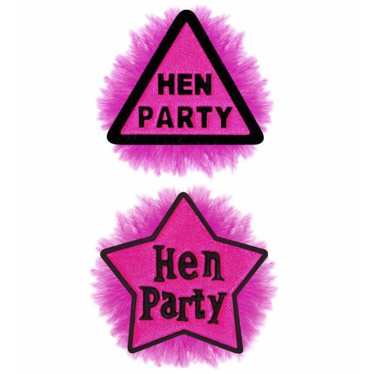 Hen Party Brooch 2 Styles Ass.
