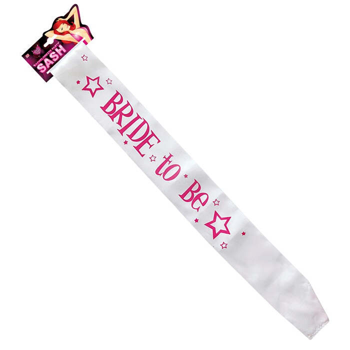 Bride To Be Sash Satin