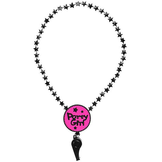 Party Girl Whistle Necklace