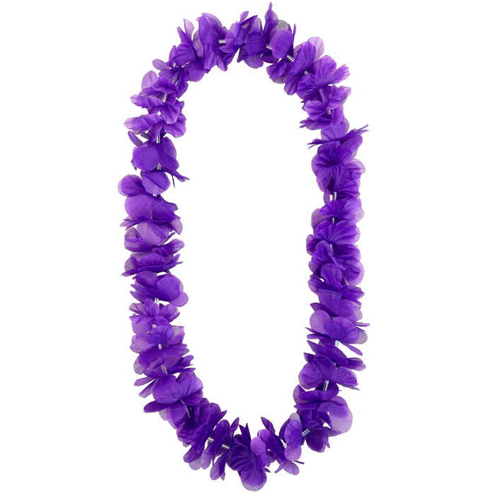 Purple Hawaiian Lei