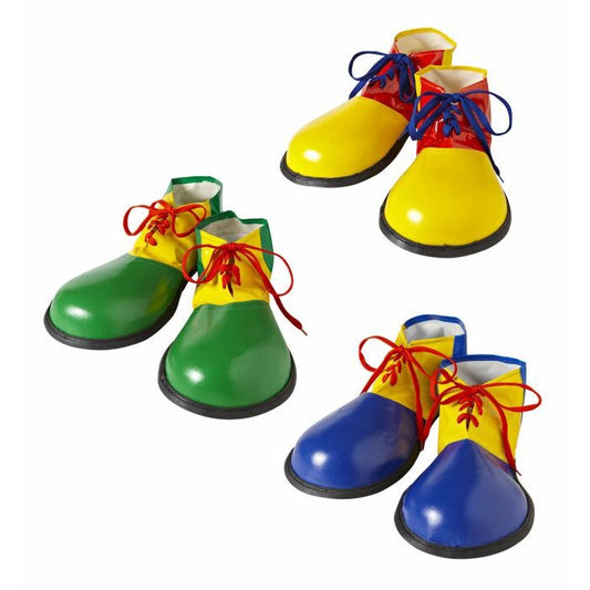 Clown Shoes 3 Colors Assorted - Adult Size