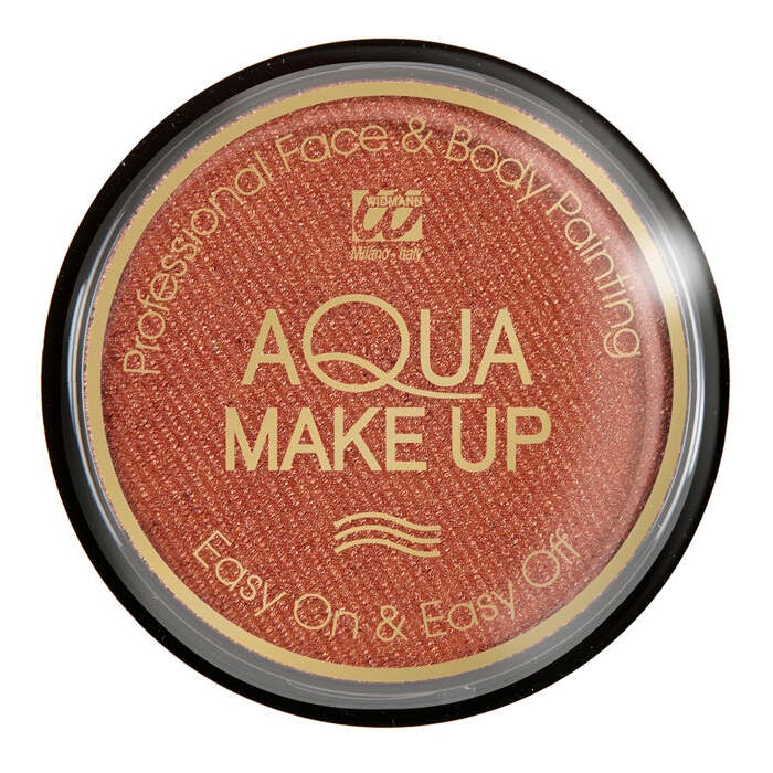Metallic Bronze Aqua Makeup 15 G