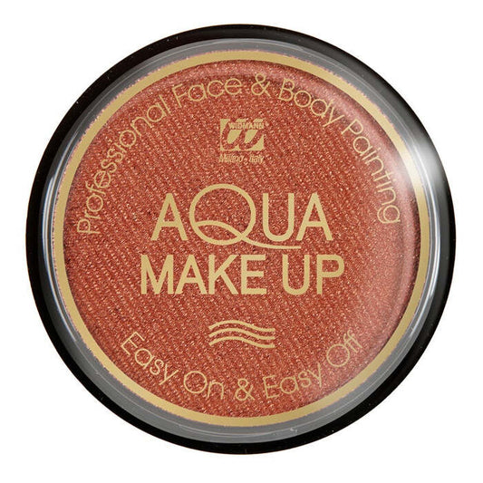 Metallic Bronze Aqua Makeup 15 G
