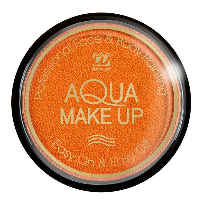 Metallic Orange Aqua Makeup 15 G