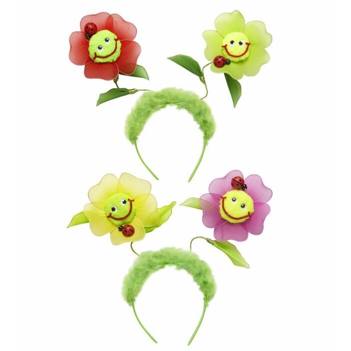Flower Head Boppers 2 Colors Ass.