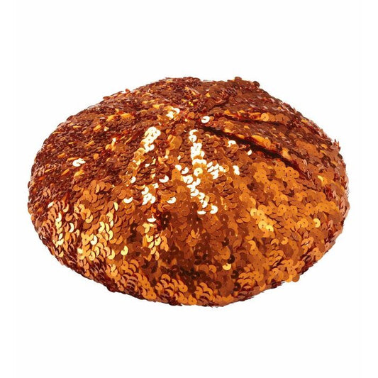 Copper Sequin Basco Hat