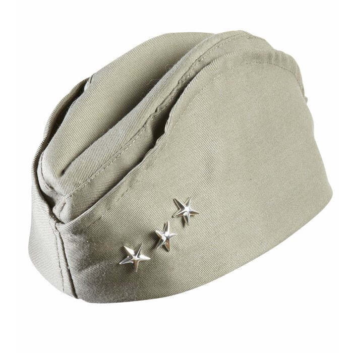 Ww2 American Soldier Hat With 3 Stars