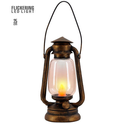 Lantern With Flickering Led Light 