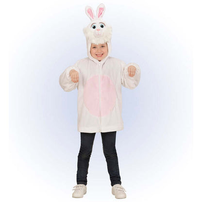 Bunny In Soft Plush  Hoodie With Mask 