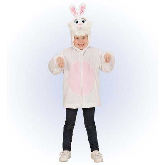 Bunny In Soft Plush  Hoodie With Mask 