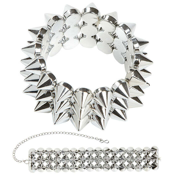 Spiked Choker & Bracelet