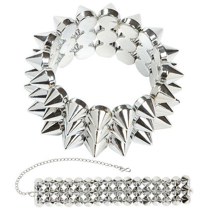 Spiked Choker & Bracelet