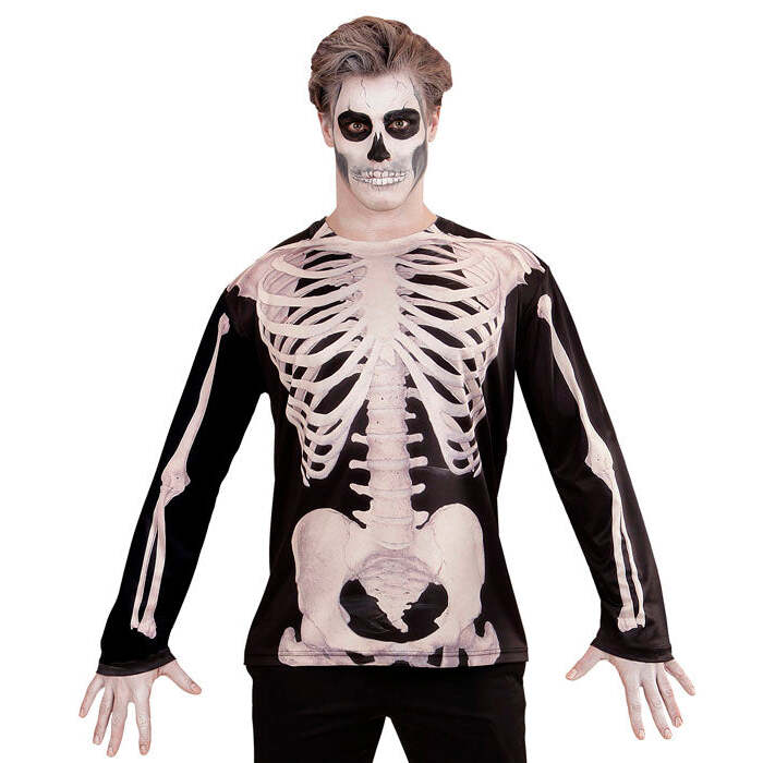 Skeleton Man  Long Sleeve T-Shirt 