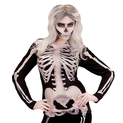 Skeleton Woman  Long Sleeve T-Shirt 
