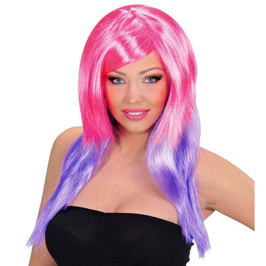 Pink/Purple Bicolor Wig In Box
