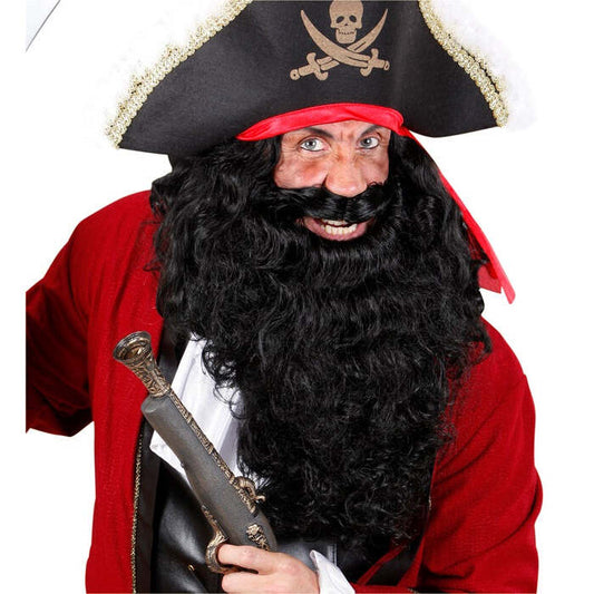 Black Multicharacter Beard In Box