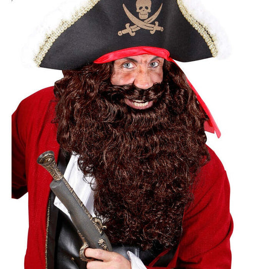 Brown Multicharacter Beard In Box