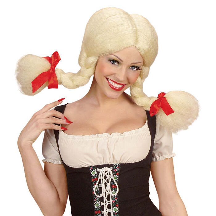 Heidi Wig With Bendable Plaits - In Box