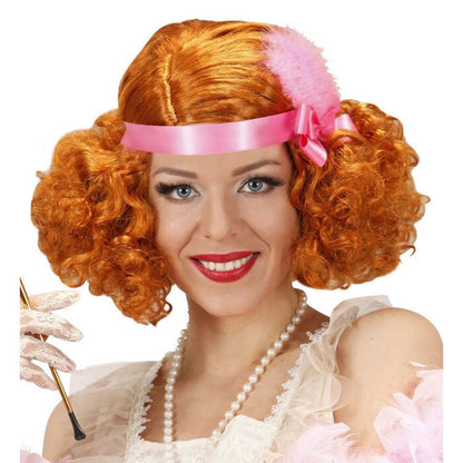 Red Roaring 20S Flapper Wigs In Box