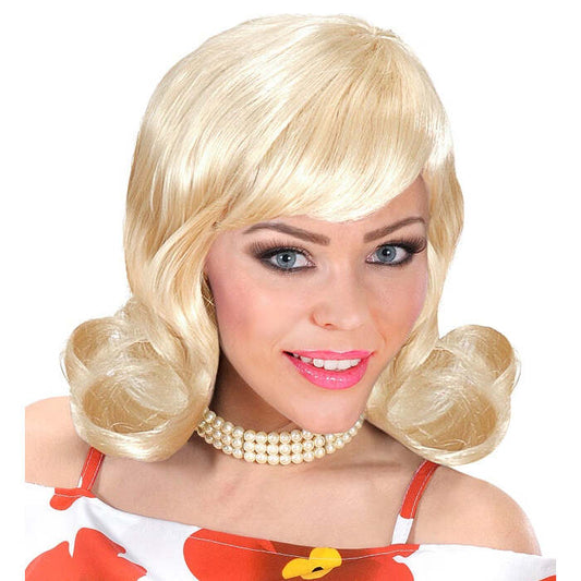 60S Flip Wig Blonde - In Box