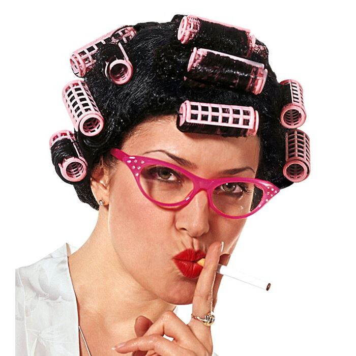Desperate Housewife Wig With 15 Curlers In Box