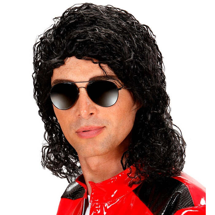 King Of Pop Wig In Box