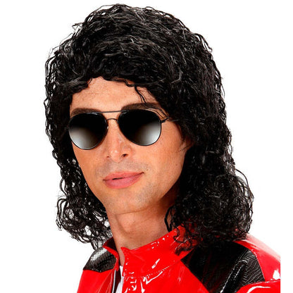 King Of Pop Wig In Box