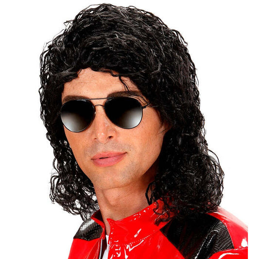 King Of Pop Wig In Box