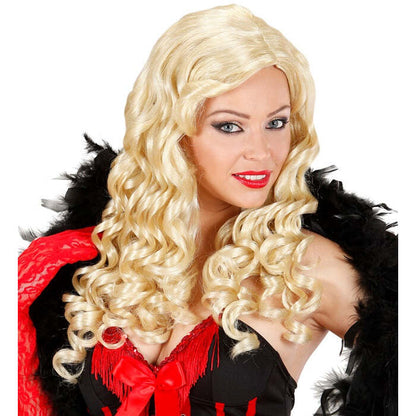Blonde Jessica Wigs  Long Curly Hair  In Box