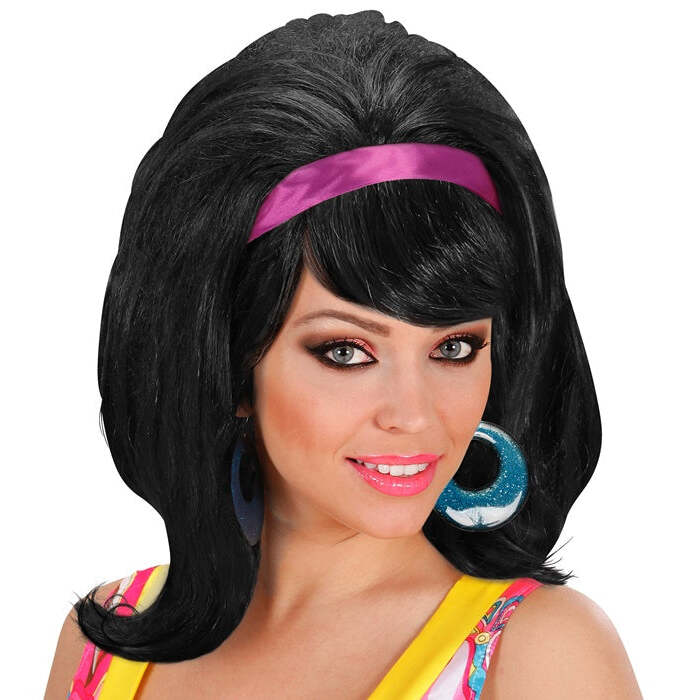 60S Mod Wig Black - In Box